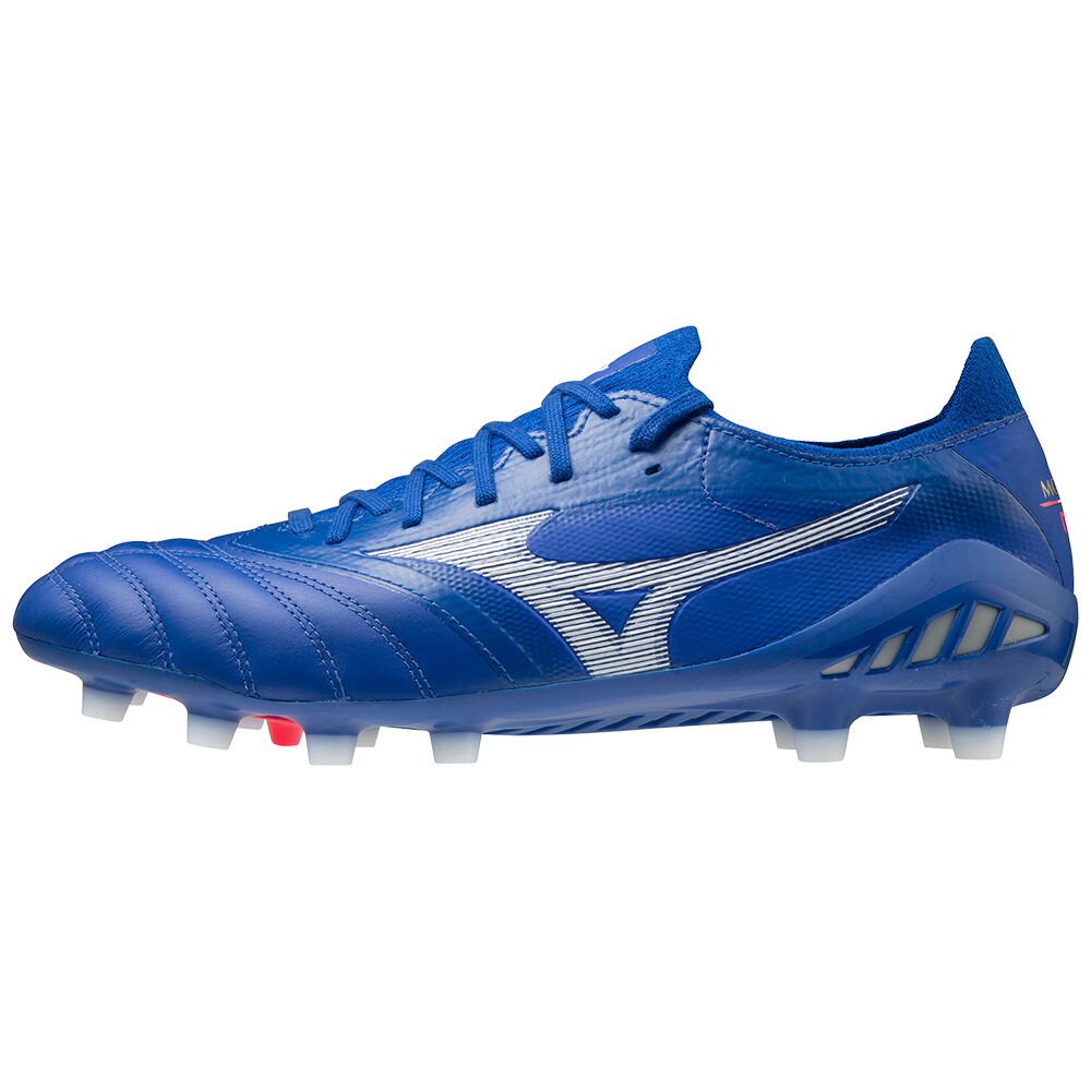 Panske Kopačky Mizuno Morelia Neo 3 Beta Elite Modre/Biele Vypredaj INEL76390